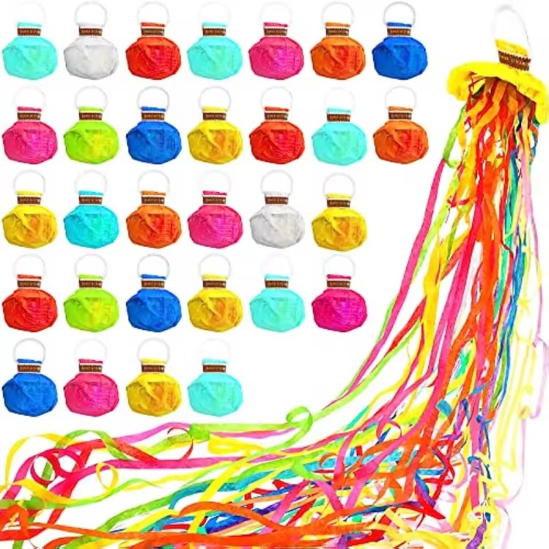 Confetti Cannon Tube - Colorful Hand Throw Confetti Poppers Throw