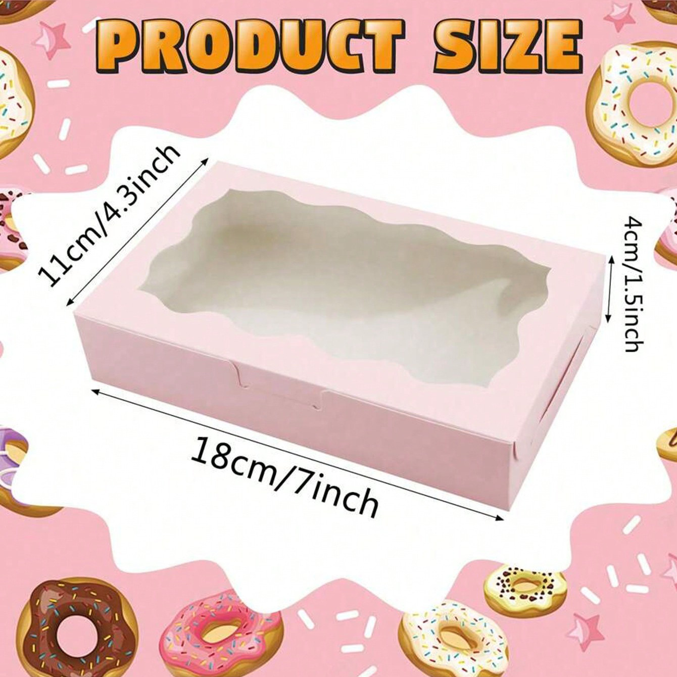 10/30/50Pcs Kraft Paper Cake C - đánh giá và giá Event Party Box