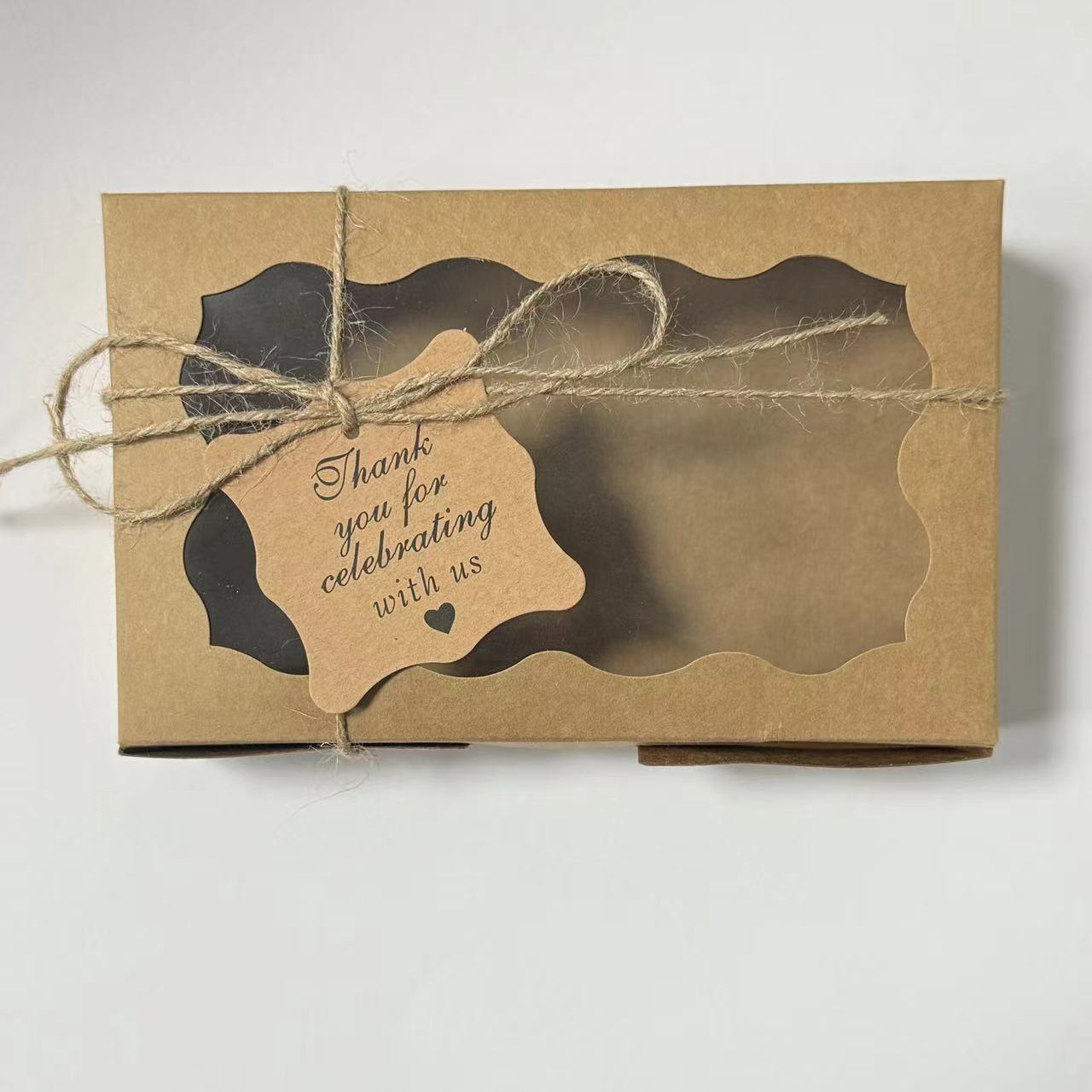 10/30/50Pcs Kraft Paper Cake C - đánh giá và giá Event Party Box