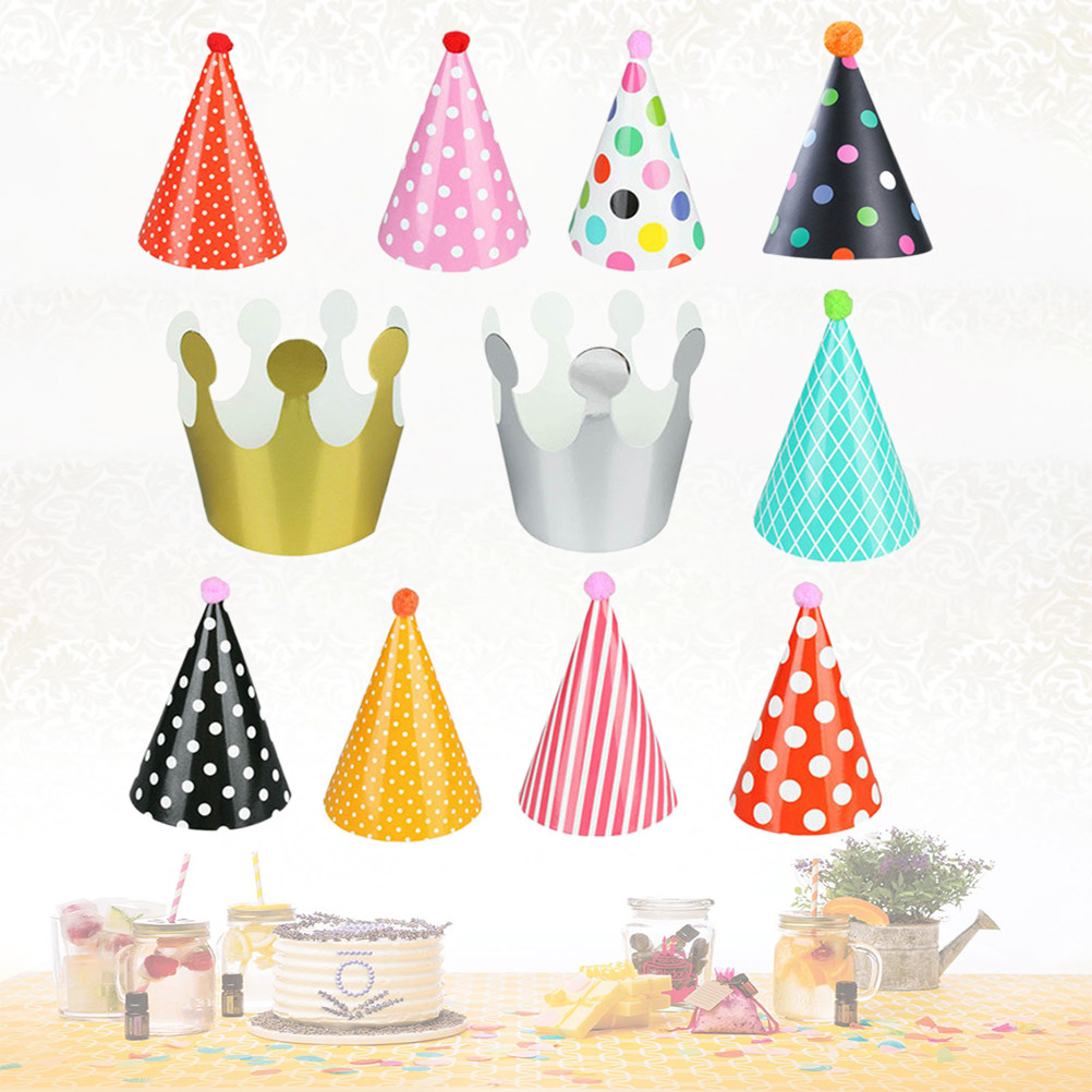11Pcs Birthday Party Cone Hats - đánh giá và giá Party Hat Cone