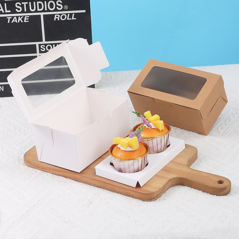 Cupcake Boxes with Clear Windo - đánh giá và giá Event Party Box
