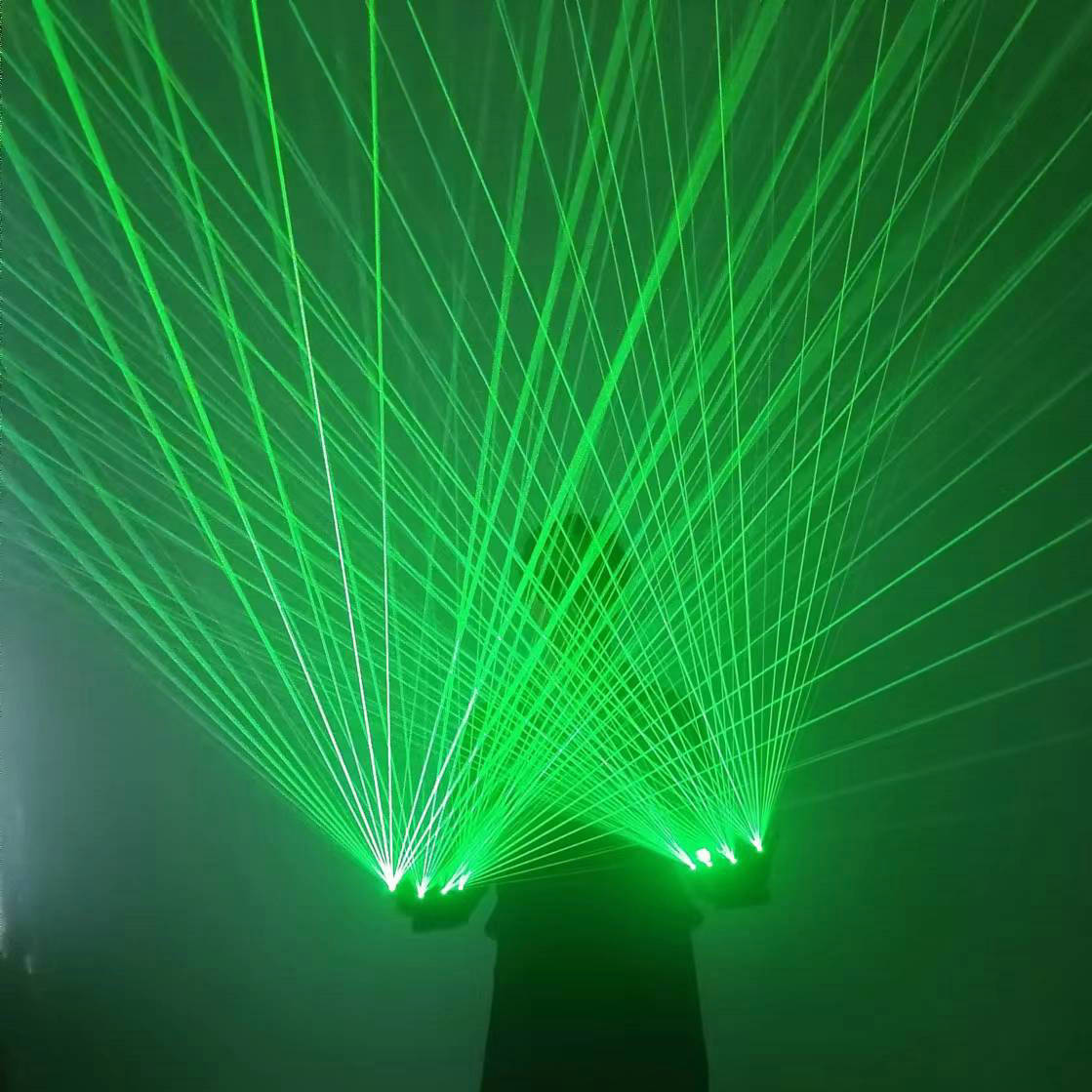 Green Laser Gloves 650nm Laser - đánh giá và giá Event Party Dj
