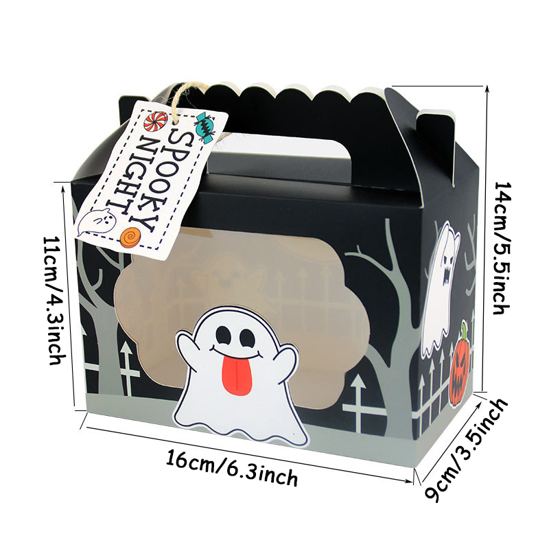 3/6pcs Ghost Pumpkin Cat Candy - đánh giá và giá Event Party Box