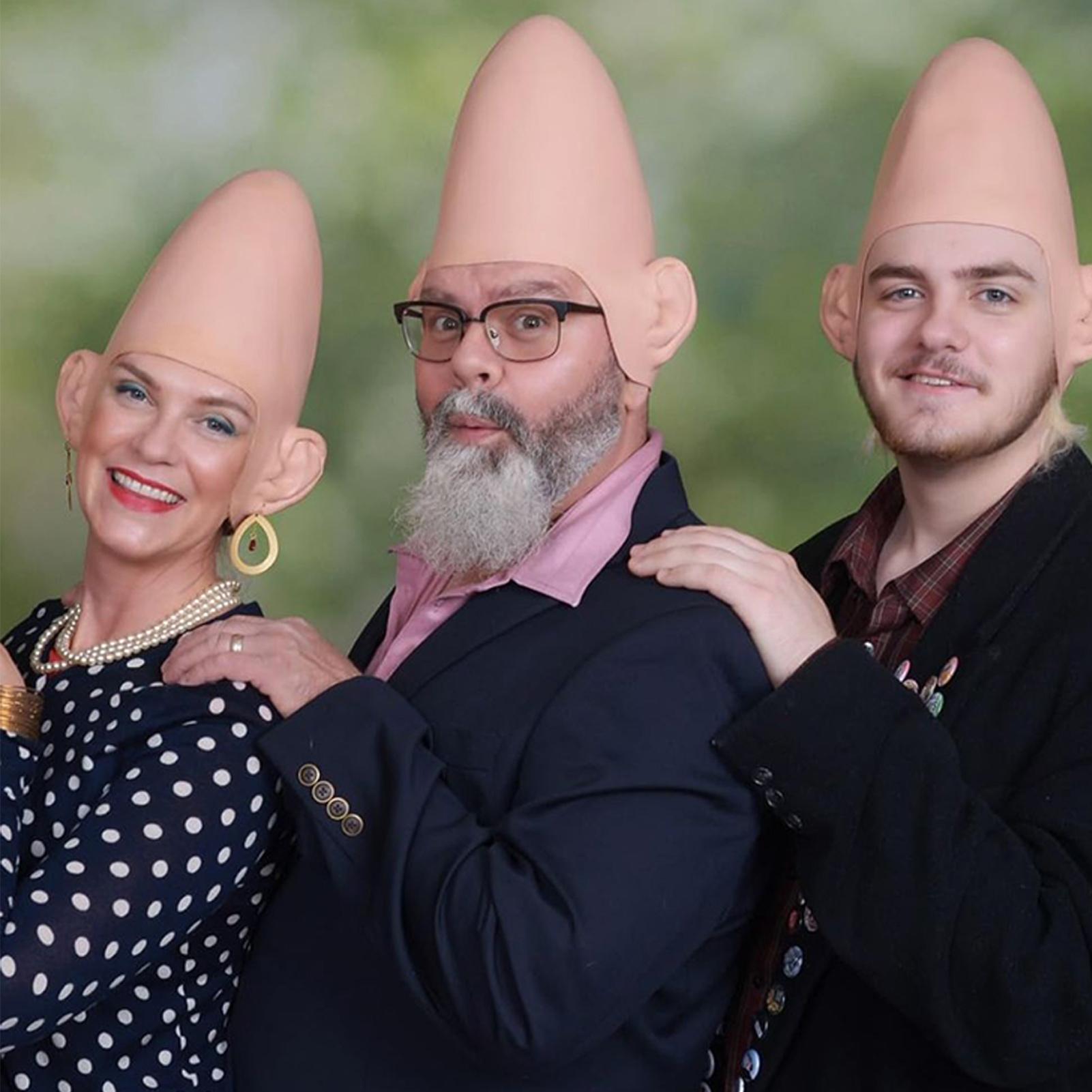 halloween Alien Cone Bald Head - đánh giá và giá Party Hat Cone