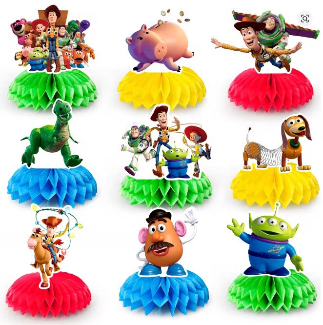 Toy Story 5 Honeycomb Centerpi - đánh giá và giá Event Supplies