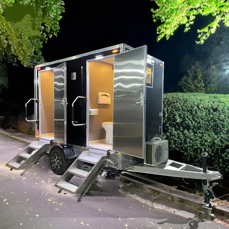 6 Station Restroom Trailer For - đánh giá và giá Event Support
