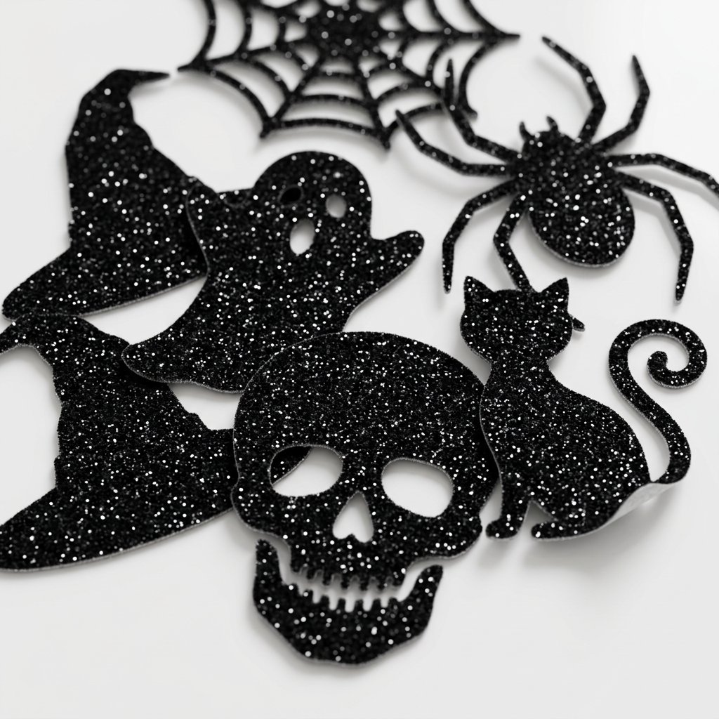 Halloween Confetti 120Pcs Glit - đánh giá và giá Papercraft Supply Confetti