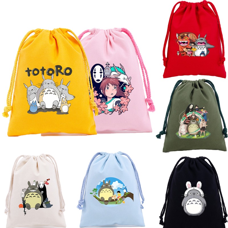Totoro Cotton Cute Drawstring  - đánh giá và giá Party Favor Bag